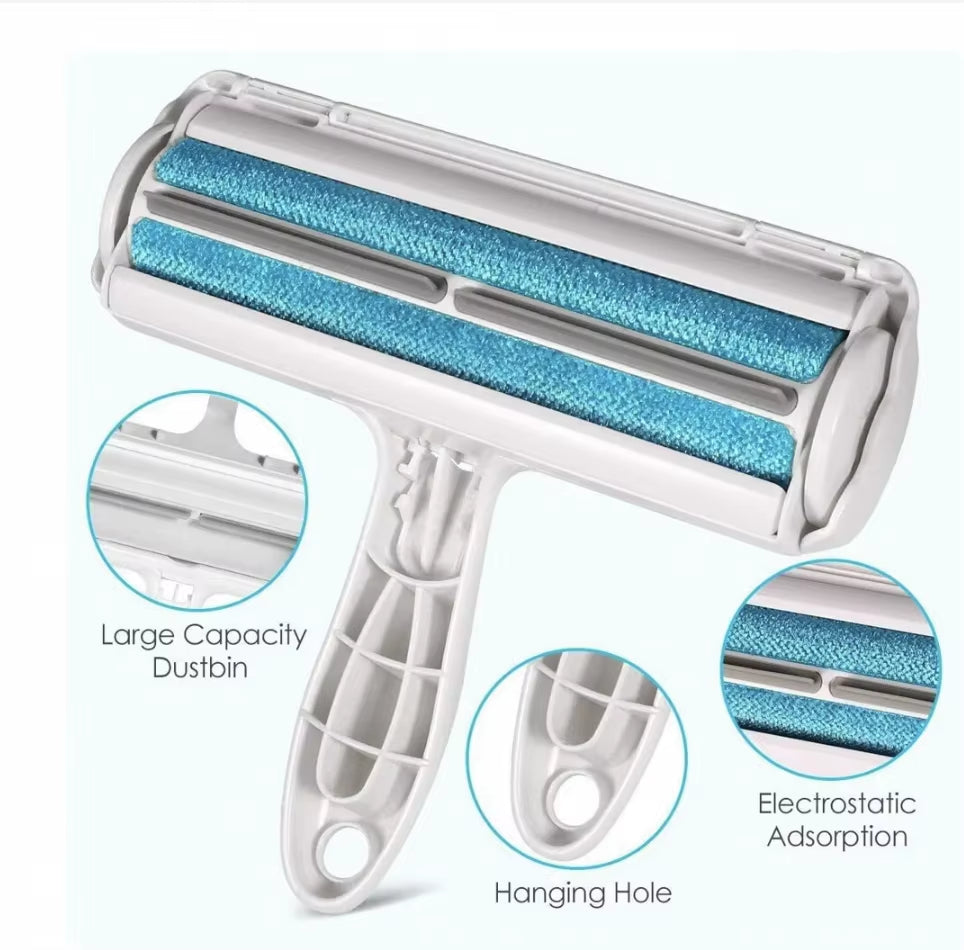 Pet Hair & Lint Roller for Furniture Couch Carpet