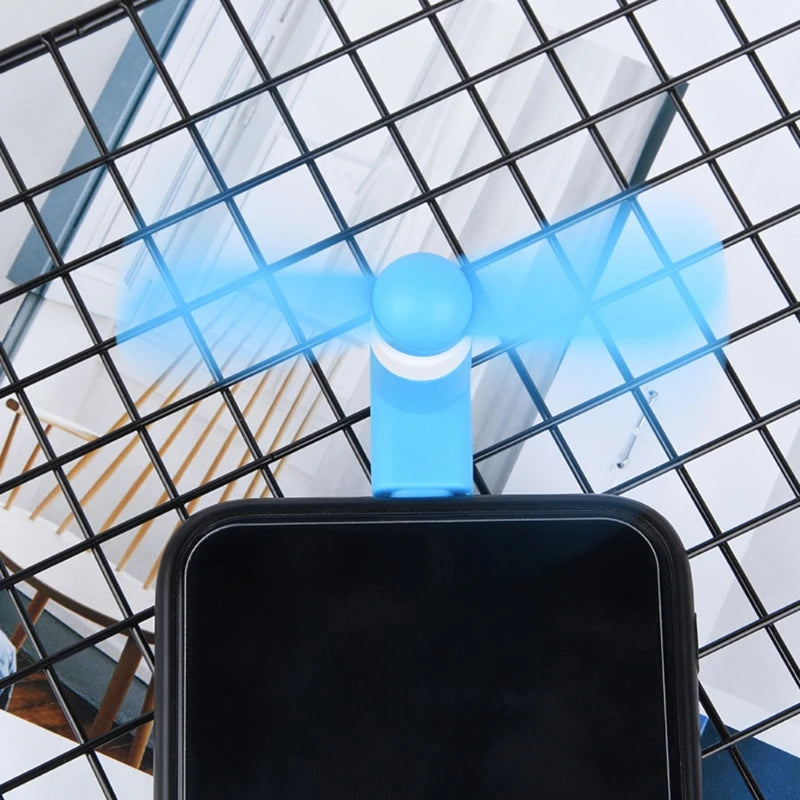 Mini USB Phone Fan