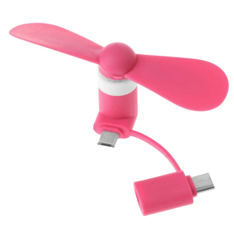 Mini USB Phone Fan