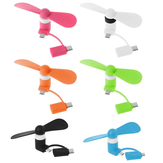 Mini USB Phone Fan