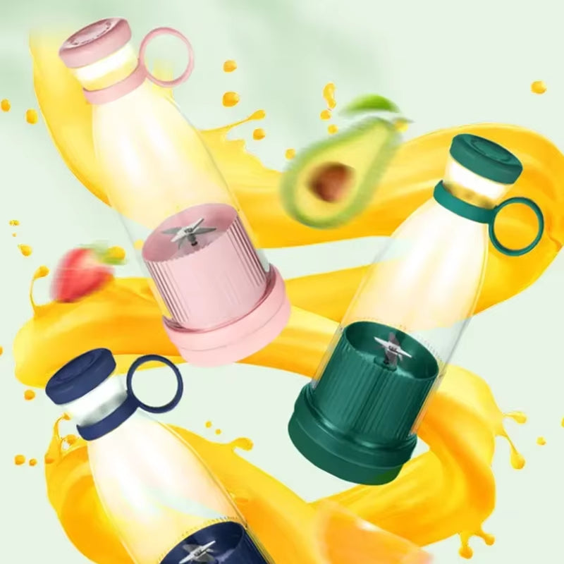6-Blades Blender USB Portable Bottle Juicer
