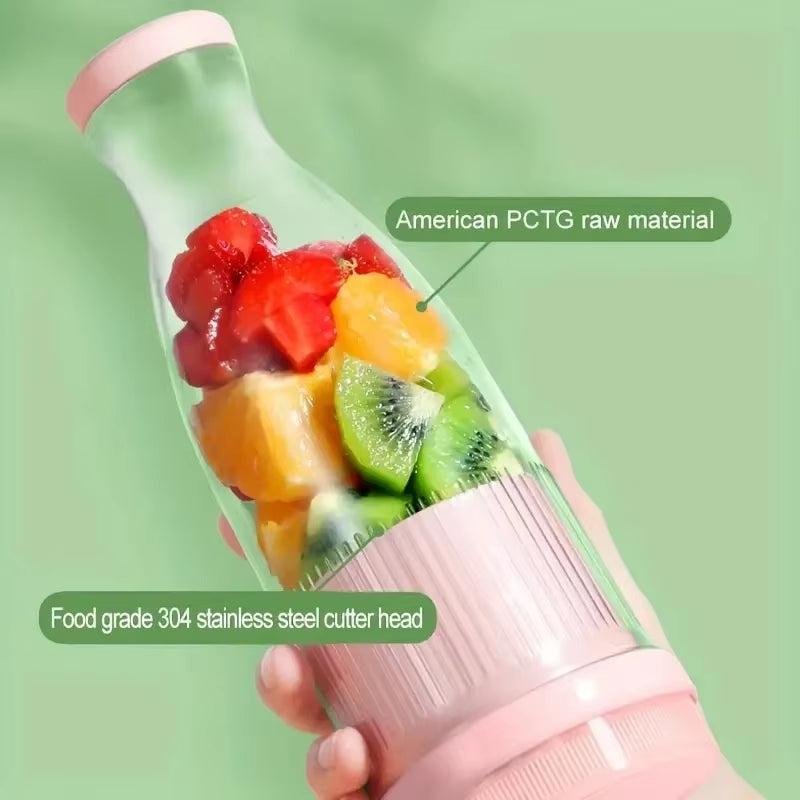 6-Blades Blender USB Portable Bottle Juicer