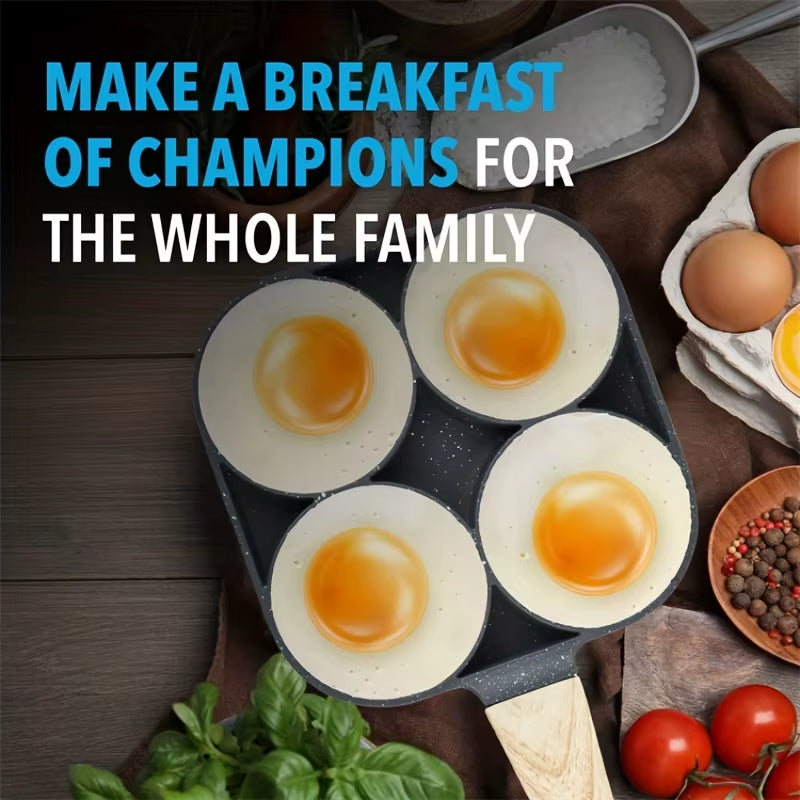 4-Egg Non-Stick Frying Pan