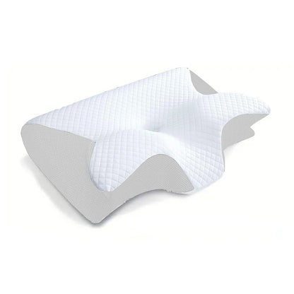 2 in 1 Ergonomic Orthopaedic Memory Foam Pillow for Neck, Back Pain