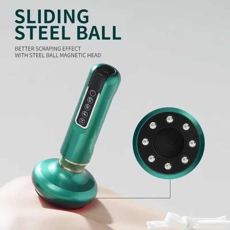 Electric Massager Guasha Anti Cellulite Vacuum Suction Cup 