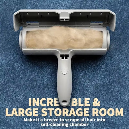 Pet Hair & Lint Roller for Furniture Couch Carpet